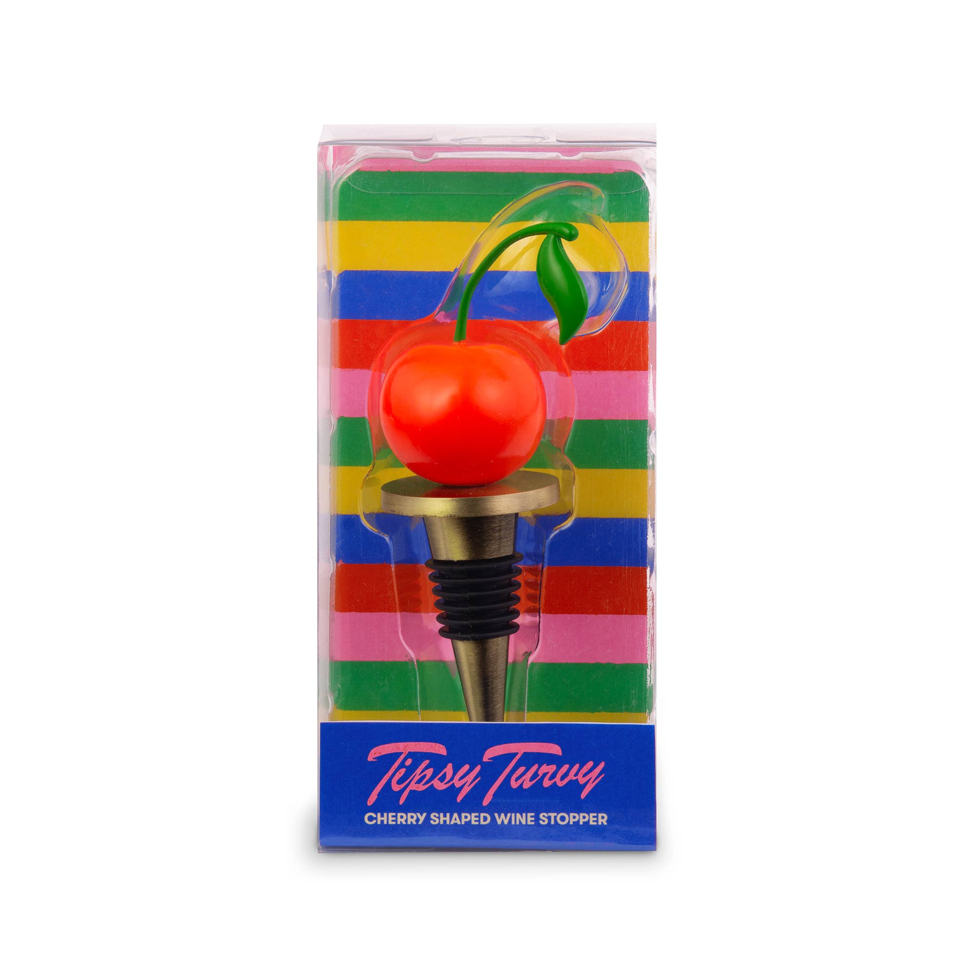 Ban.do - Wholesale Wine Stopper - Tipsy Turvy Wine Stopper, Cherry1