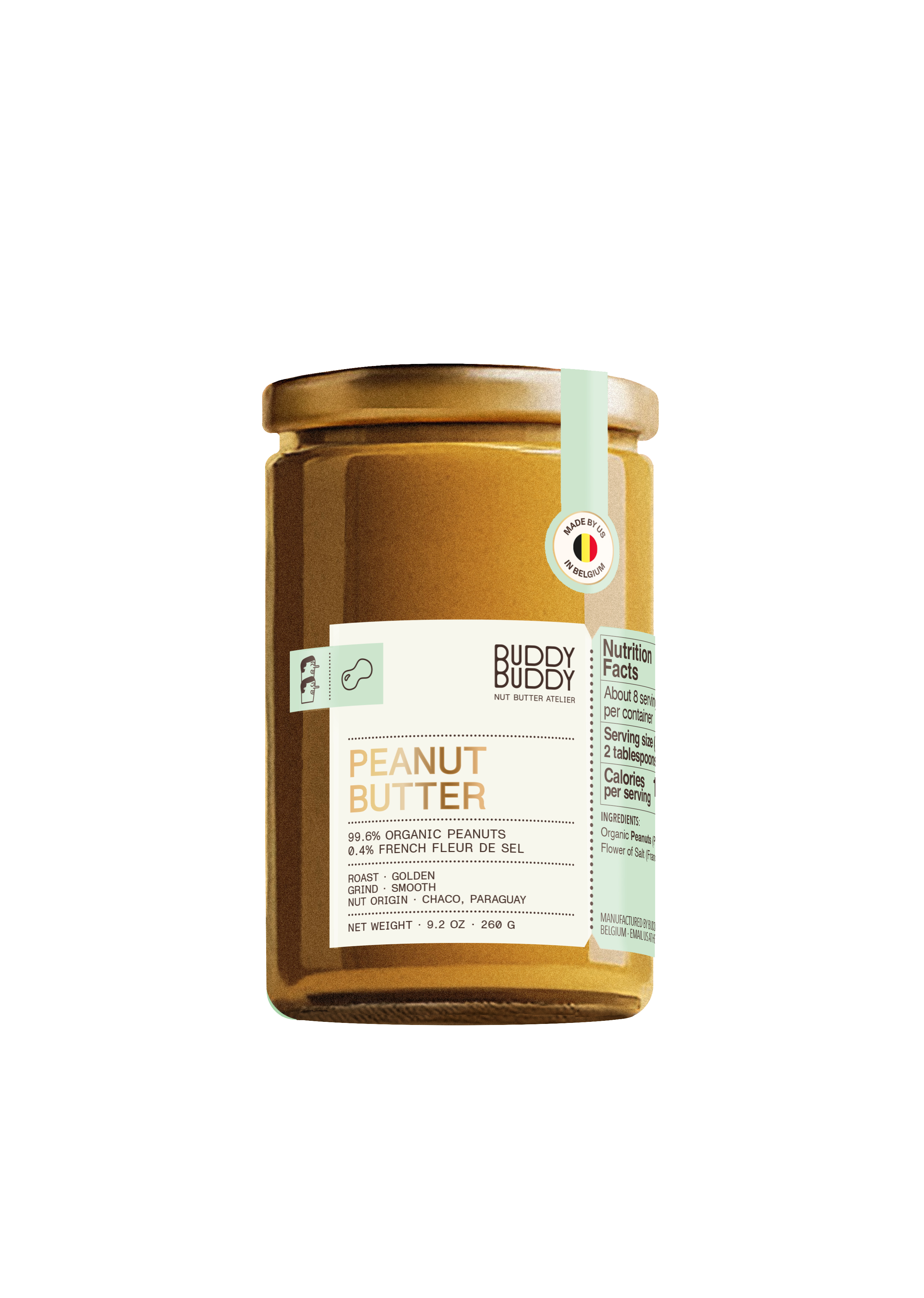 BUDDY BUDDY - Wholesale Nut Butter - Organic Peanut Butter3