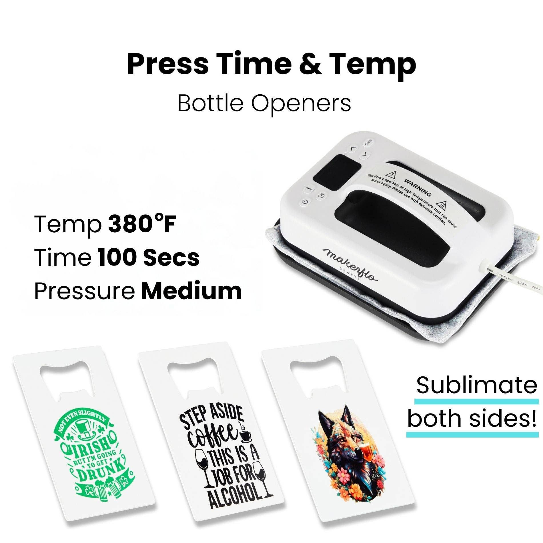 MakerFlo - Wholesale Bottle/Wine Opener - Sublimation Bottle Opener7