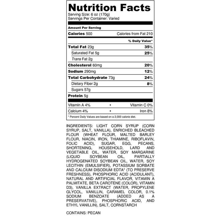 Millican Pecan Company - Wholesale Pie - Mini Texas Pecan Pie 4"1