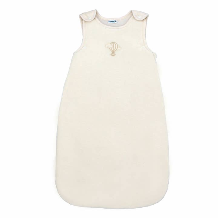 Evolutionary fløjlssovepose 3-6 måneder - Creme for engroshandel hos Premiers Moments - Paris