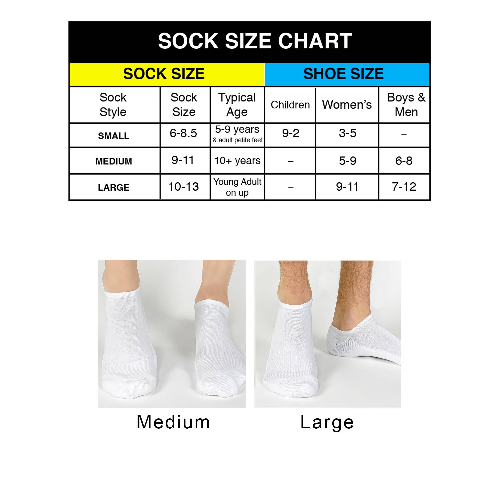 Sockprints - Wholesale Socks - Unisex - Design Your Own Gripper No Show Socks10