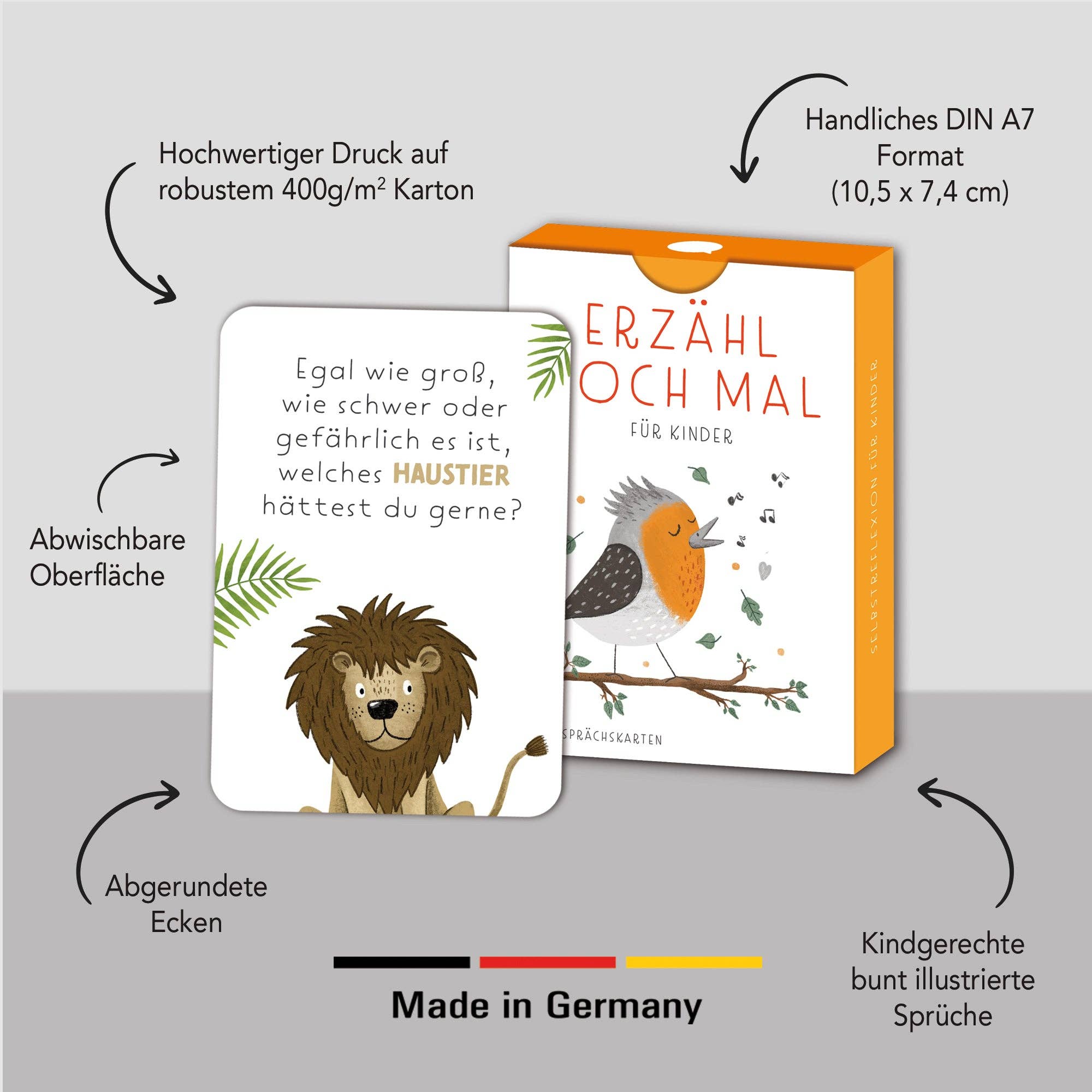 Rüsselfuchs - Wholesale Learning Cards - Kids & Baby - Conversation cards for children "Tell me about it"5