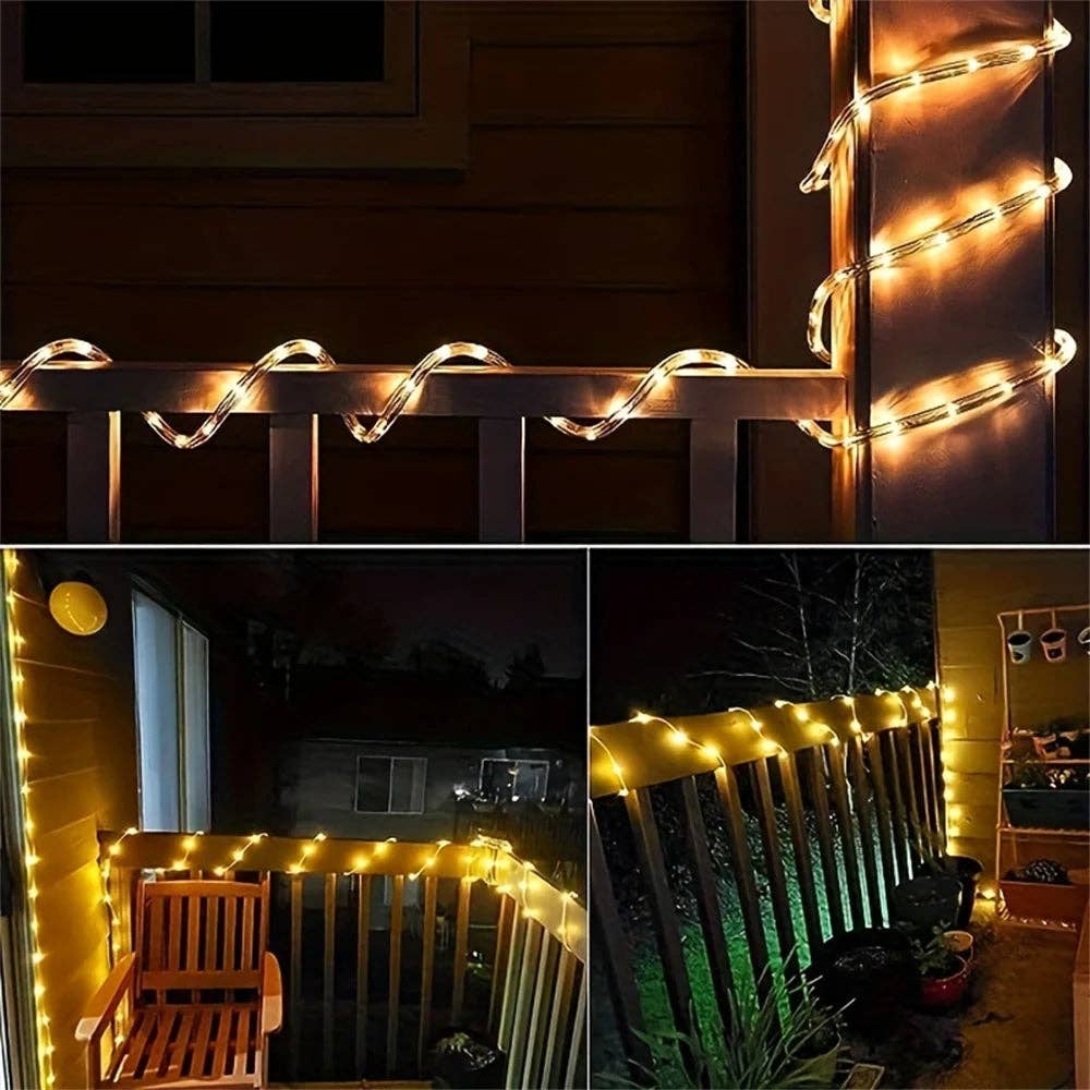 BRECK + FOX - Wholesale String lights - Solar Waterproof LED Rope Lights6