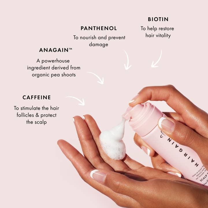 Hair Gain – wholesale Behandlingar mot håravfall – Hårväxt Skum för Hårbotten6