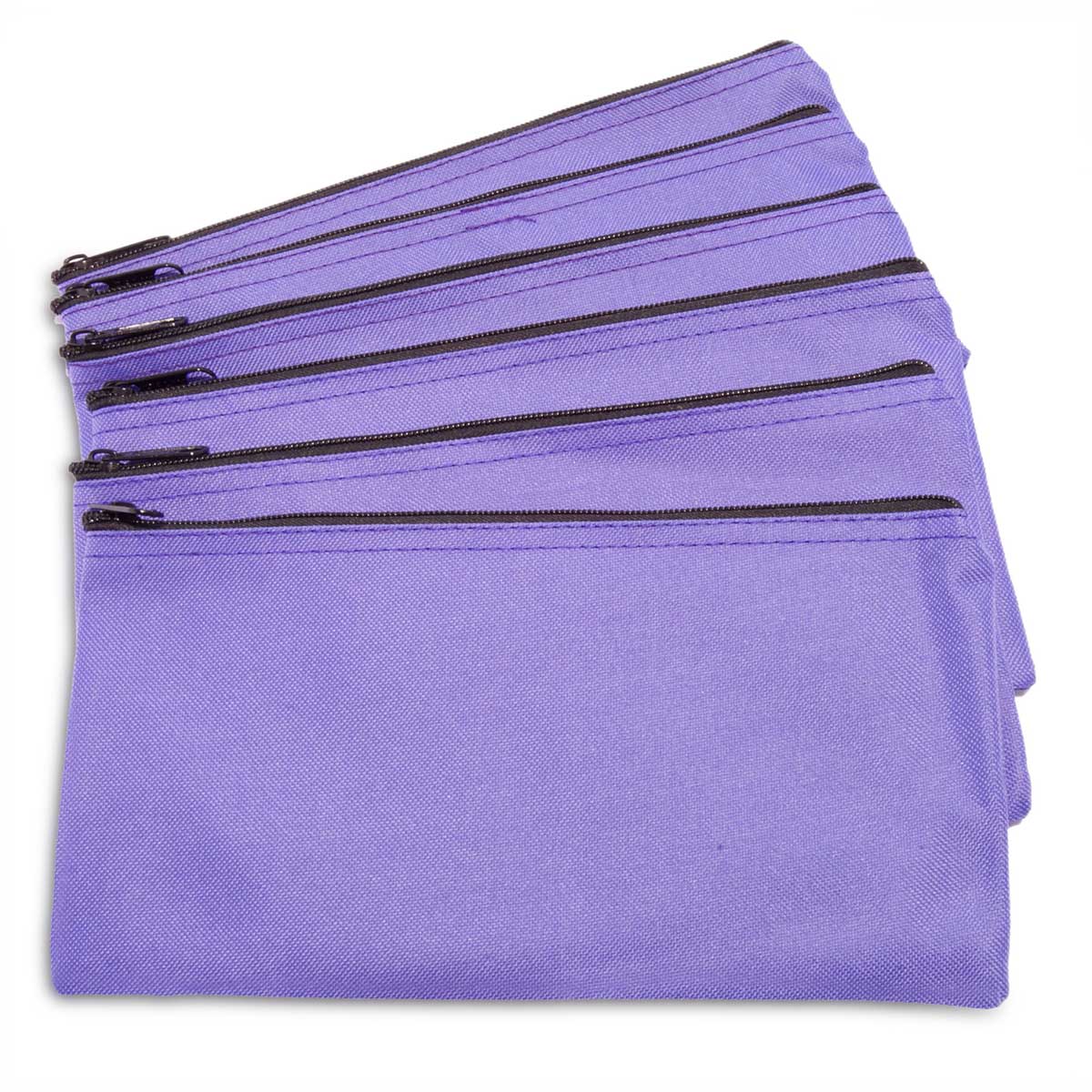 Dalix - Wholesale Pouch - Women's - DALIX Zipper Bank Deposit Money Bags Cash Coin Pouch 6 Pack42
