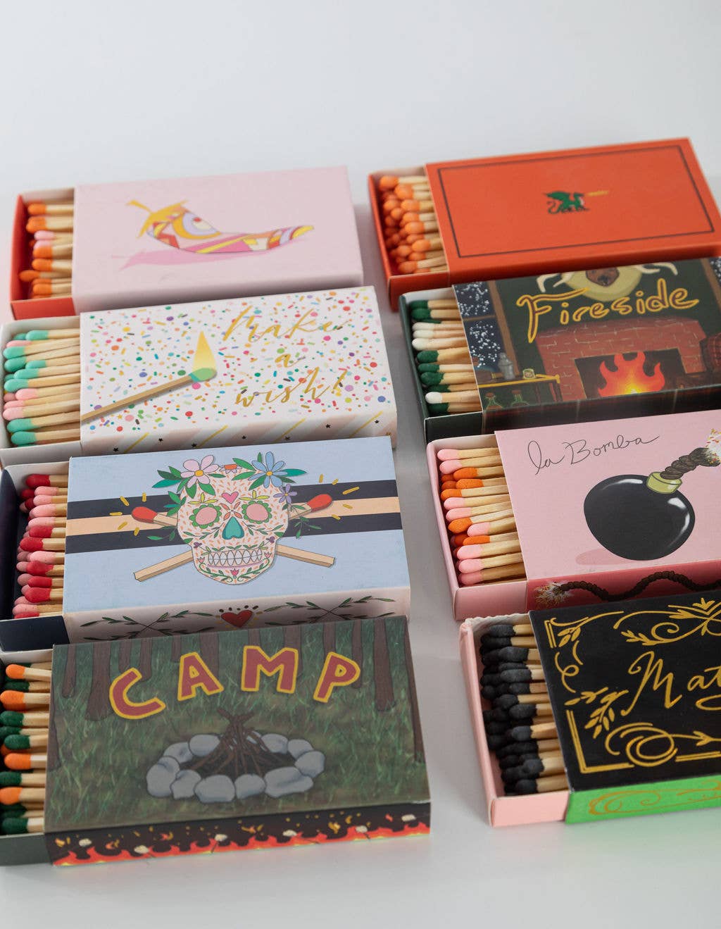 Karen Adams Designs - Wholesale Matches - Happy Birthday Matchbox7