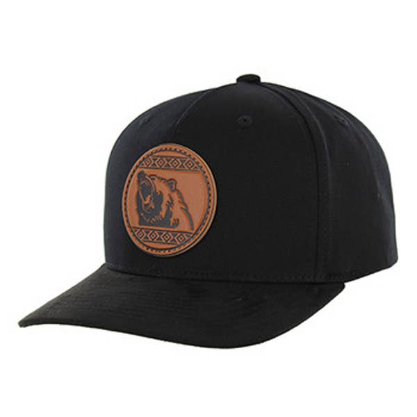 NATIVE BEAR CAP – 100% COTTON WITH SUEDE VISOR | SNAPBACK for wholesale by S & J Gift Inc