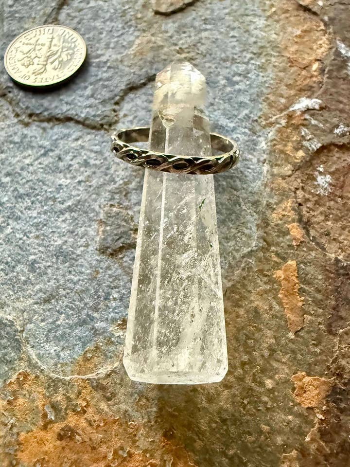 Sterling Silver Infinity Ring for wholesale by Wild Mountain Silver