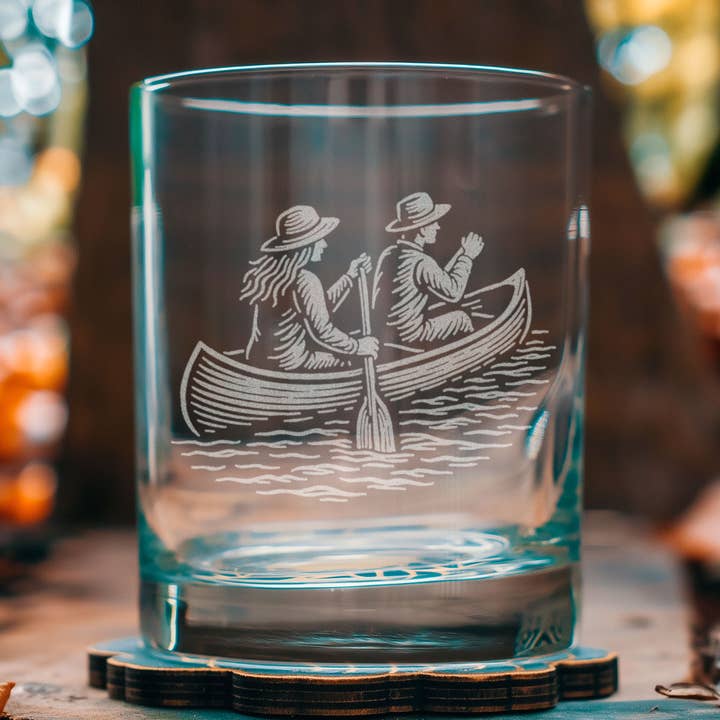 Canoers Trinkgläser für den Großhandel von Benoit's Design Co.