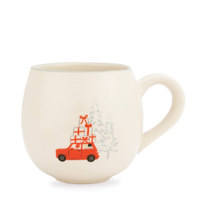 Sophie Allport - Wholesale Coffee Mug - Home for Christmas Stoneware Mug3