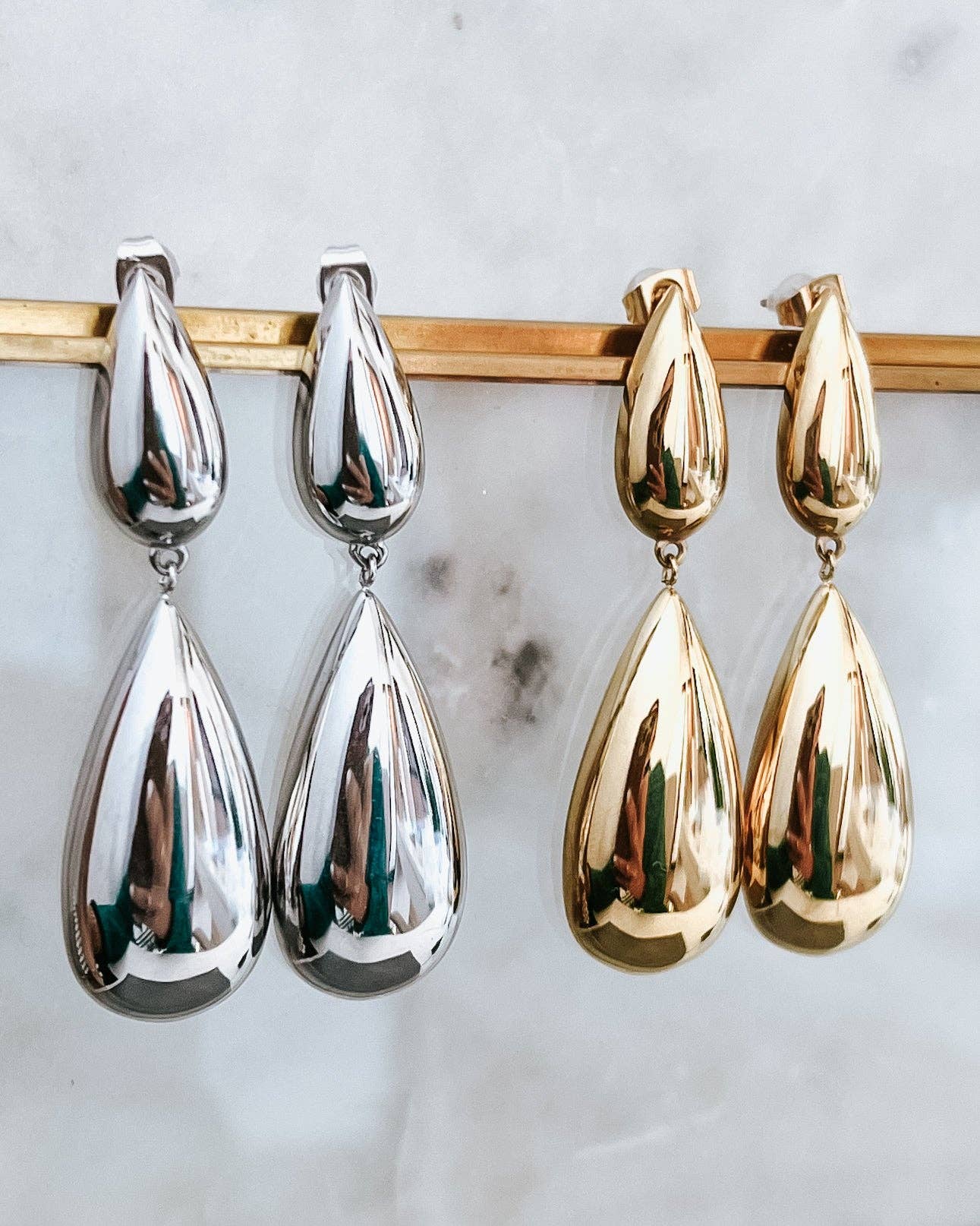 BELJOY – Engroshandel Hængeøreringe og creoløreringe – Eros Teardrop Ørering || Vælg Farve6