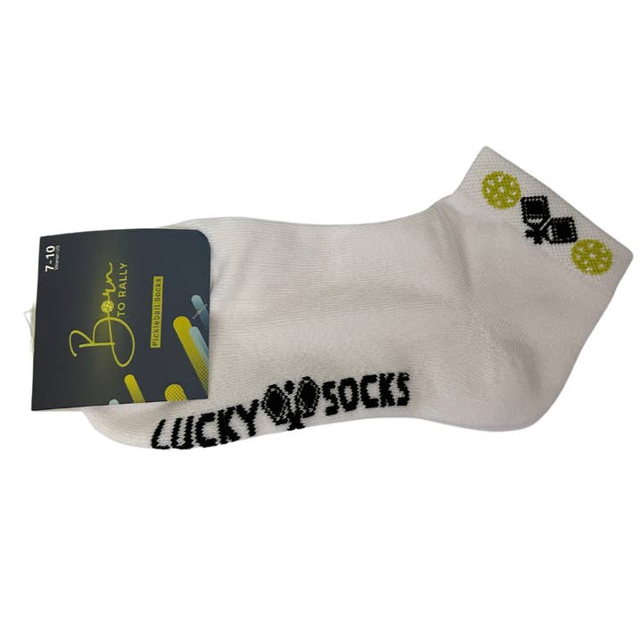 Born to Rally - Wholesale Socks - Women's - Pickleball Lucky Socks