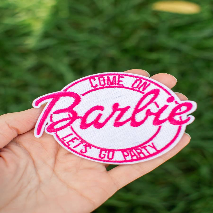 Barbie Patches Iron on Patches for Clothes Backpacks Hat Jeans 