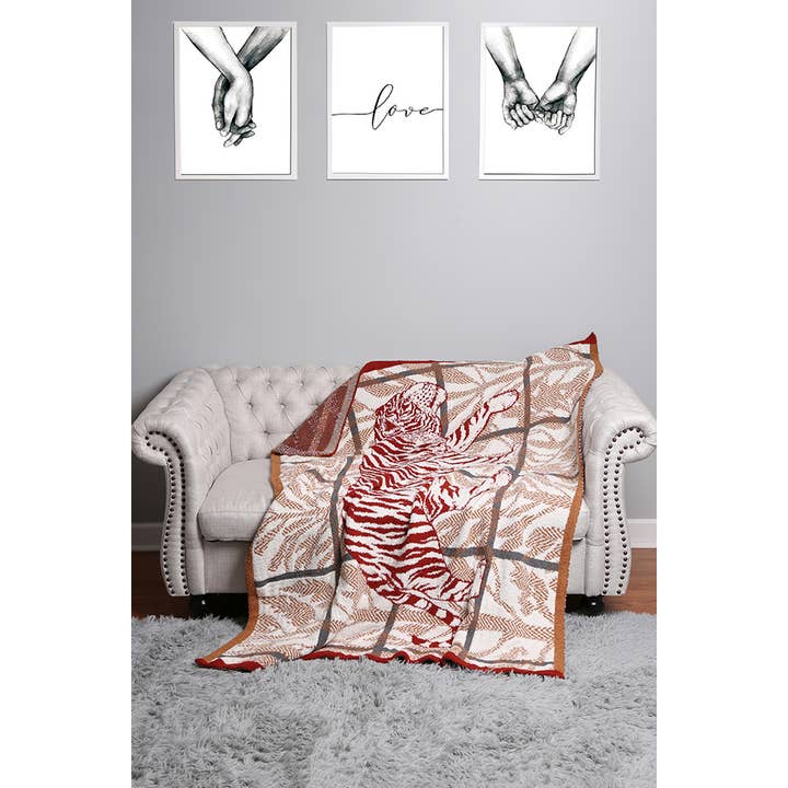 Hana - Wholesale Throw blanket - Animal Print Throw Blanket11