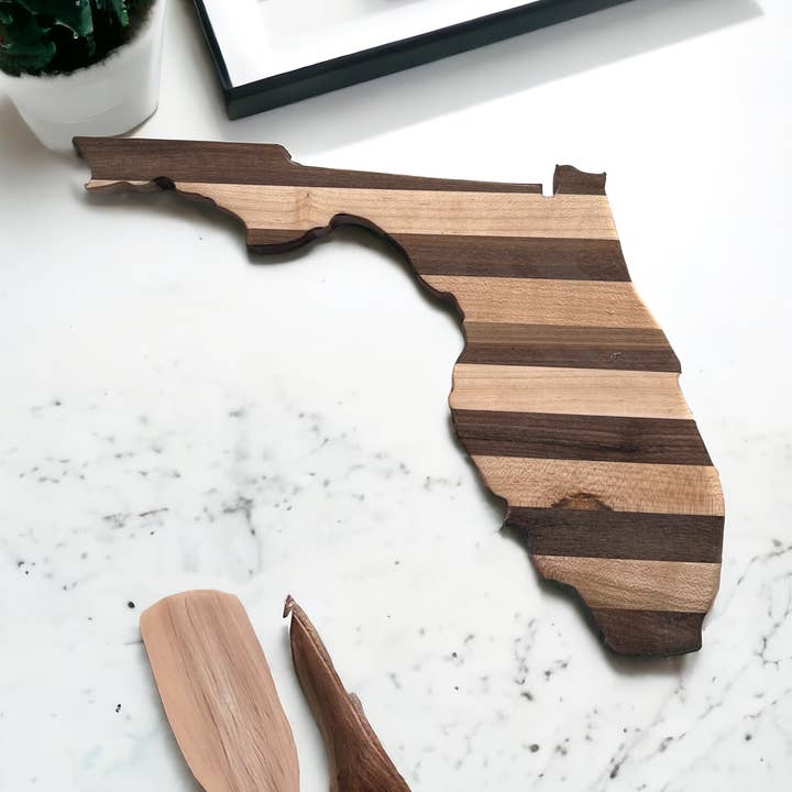 Tábua de corte do estado da Flórida por atacado de TG Designs
