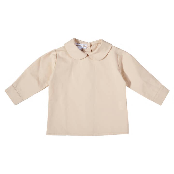 Chemise Oliver pour bébé garçon - Beige pour la vente par Beatrice & Bee