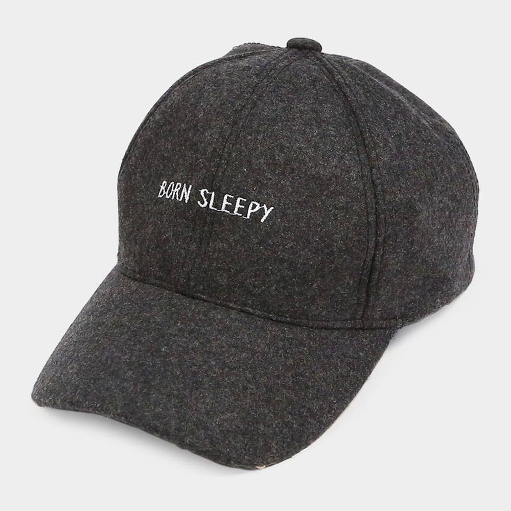 Sensibling Corp. - Wholesale Baseball Cap - Women's - Born Sleepy Baseball Cap0