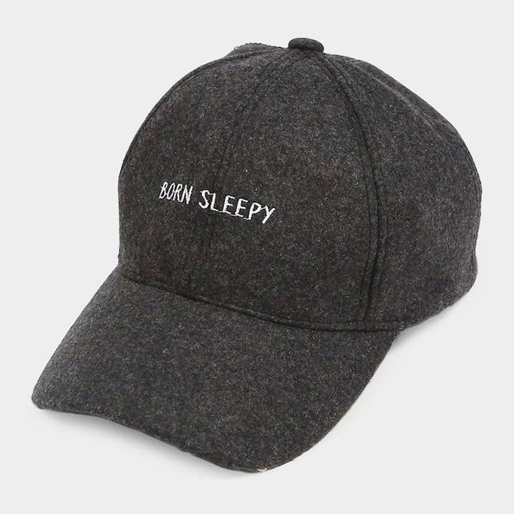 Sensibling Corp. - Wholesale Baseball Cap - Women's - Born Sleepy Baseball Cap