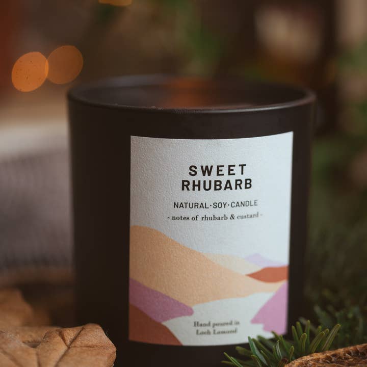 Ocoee House – wholesale Jar/filled candle – Sweet Rhubarb, Organic & Vegan Scented Candle | Ocoee House11