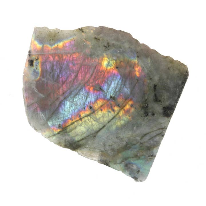 Polierte Scheibe aus Labradorit #3 für den Großhandel von Stonebridge Imports