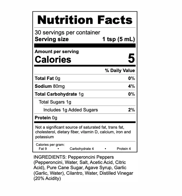 Hot N Saucy - Wholesale Hot Sauce - Garlic N Peperoncini6