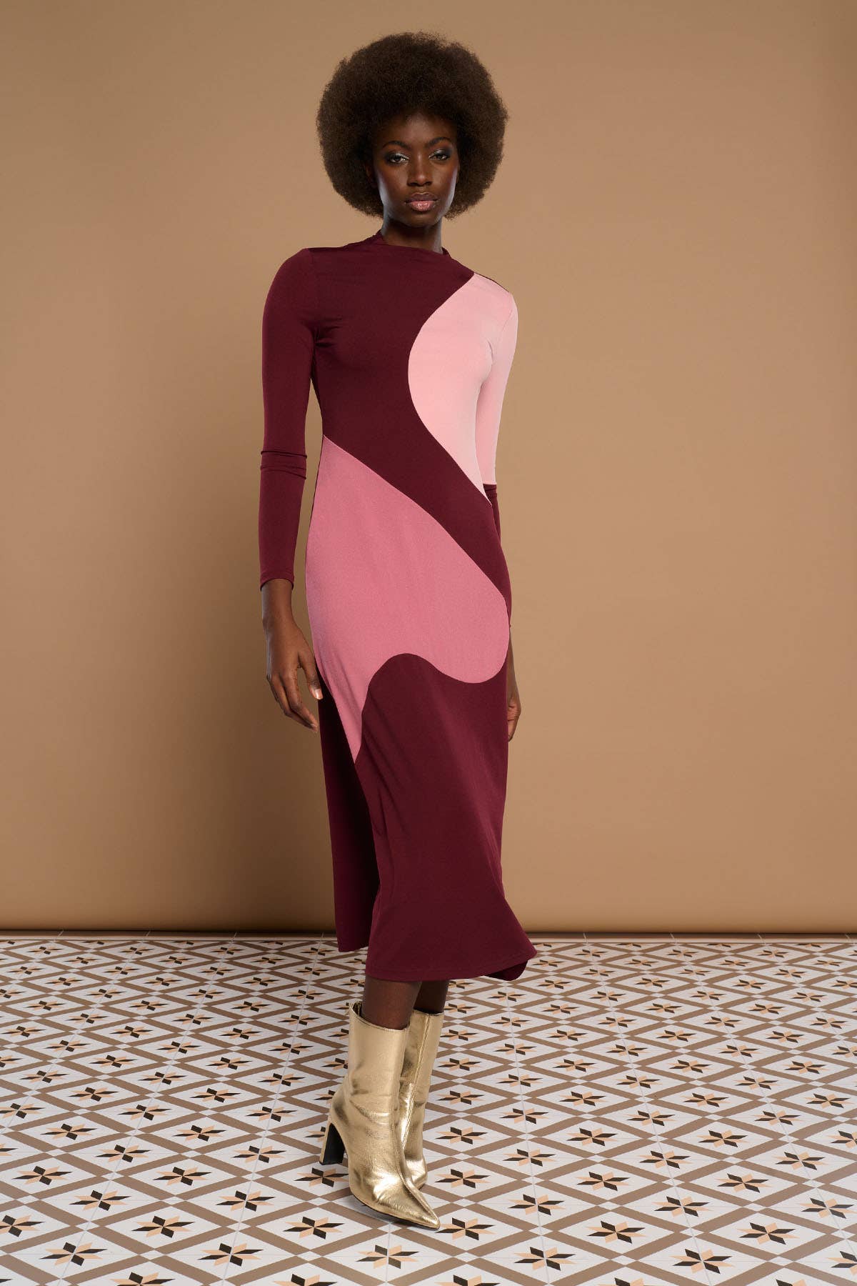 Garnet NINETTA DRESS for wholesale on Faire1