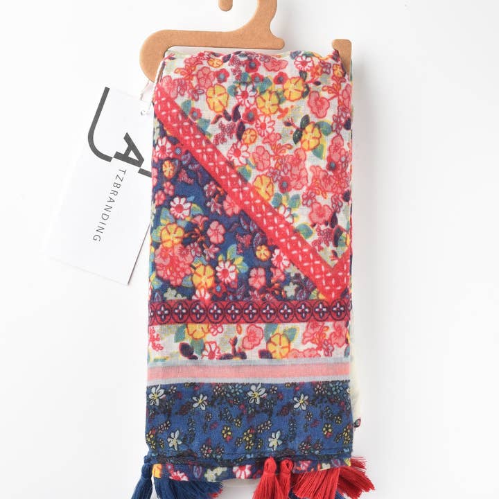 Funkyrel® Atzbranding Limited - Wholesale Scarf - Women's - Scarvii - Bohemian Style Scarf2