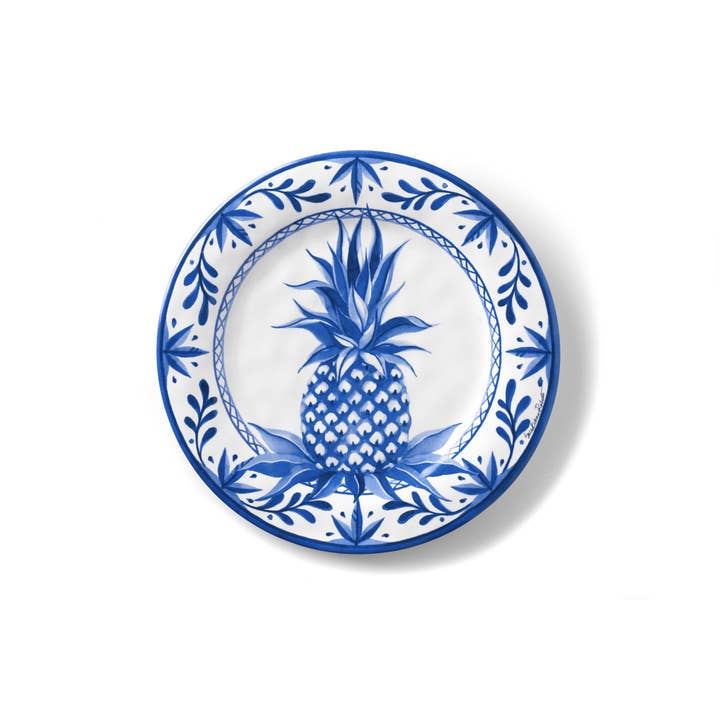 Bamboo Table - Vente Assiette - Collection d'assiettes en bambou Blue Pineapple11