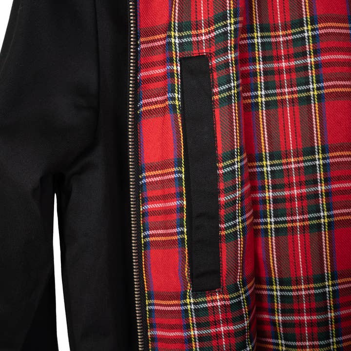 NEGRO Chaqueta reciclada negra Harrington® de venta al por mayor en Faire