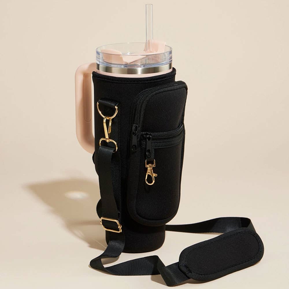 Sensibling Corp. - Wholesale Crossbodytas - Dames - Draagtas voor tumbler met azteekse patroon schouderriem5