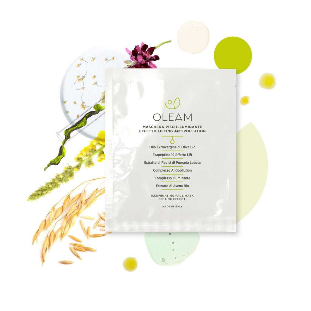 Oleam - Wholesale Skincare Face Mask - Antipollution lifting effect illuminating face mask