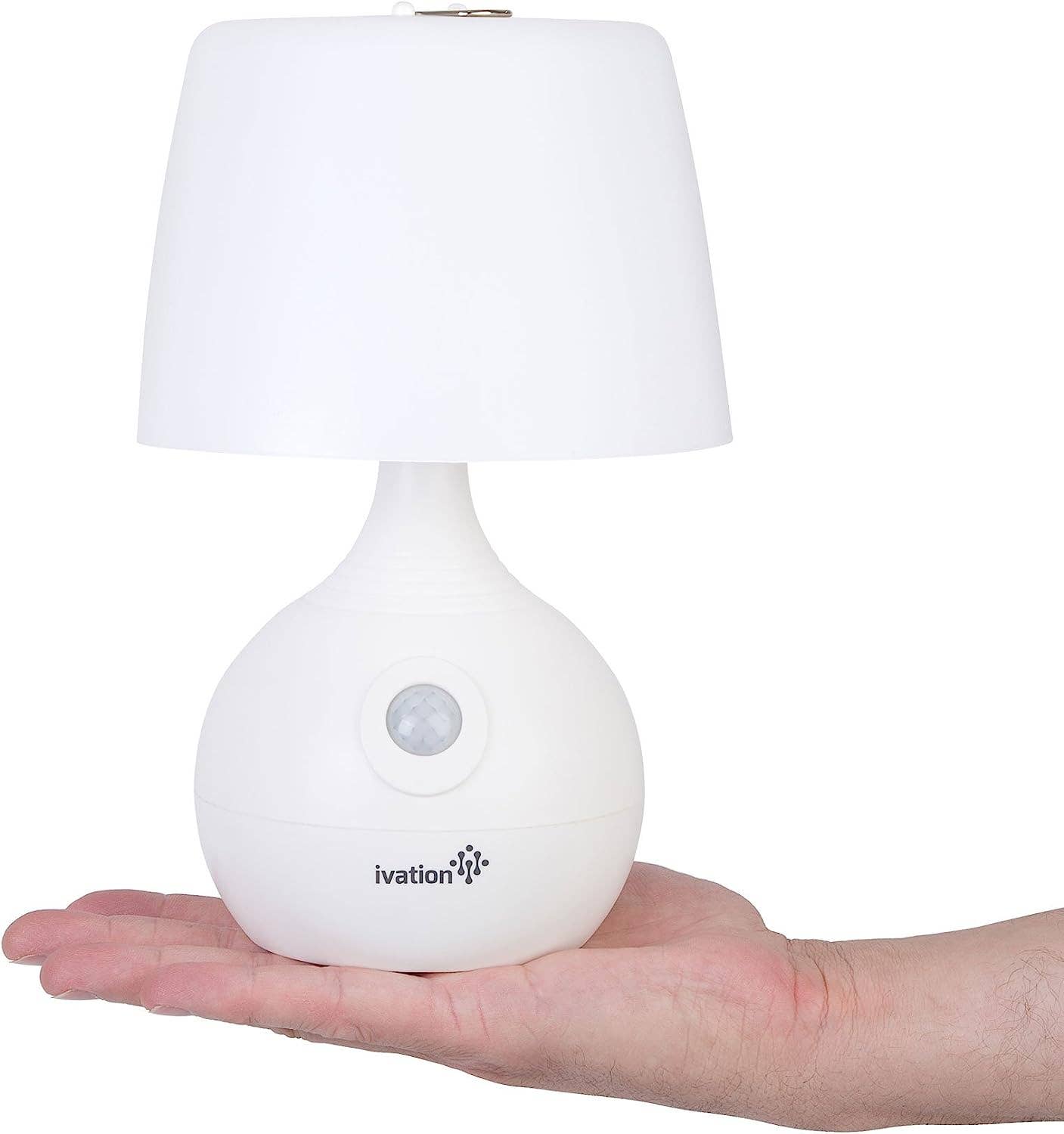 Ivation - Wholesale Accent/Desk Lamp - 12-LED Battery Powered Lamp, Motion Sensing Table Lamp3