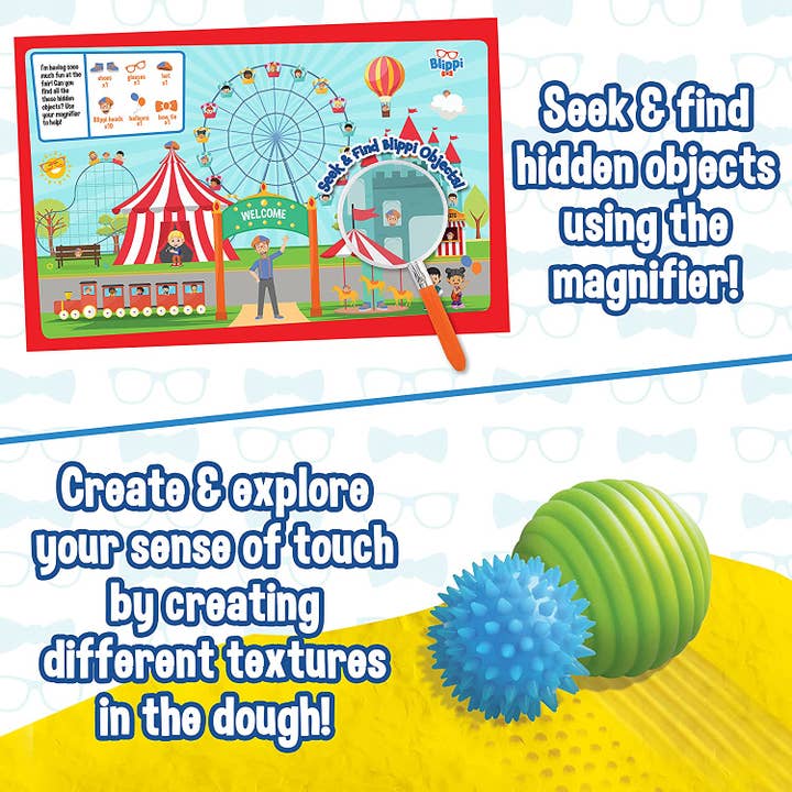 Creative Kids - Wholesale DIY Craft Kit - Kids - Blippi Science Kit - 5 Experiments with Scented Dough