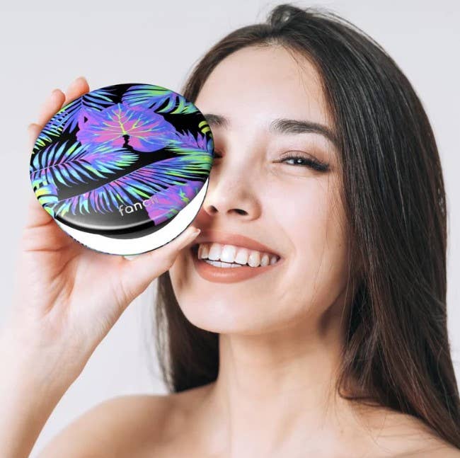 Fancii - Wholesale Compact Mirror - Taylor 5" Compact Mirror with LED Lights28