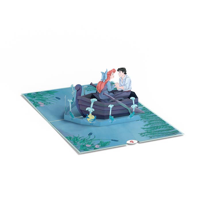 Lovepop Cards - Wholesale Love Card - Disney's The Little Mermaid Ariel & Prince Eric 5''x7'' Card