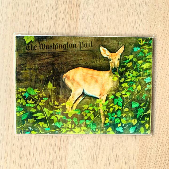Jane Doe Deer Painting Art Print for wholesale by Tasha Fay