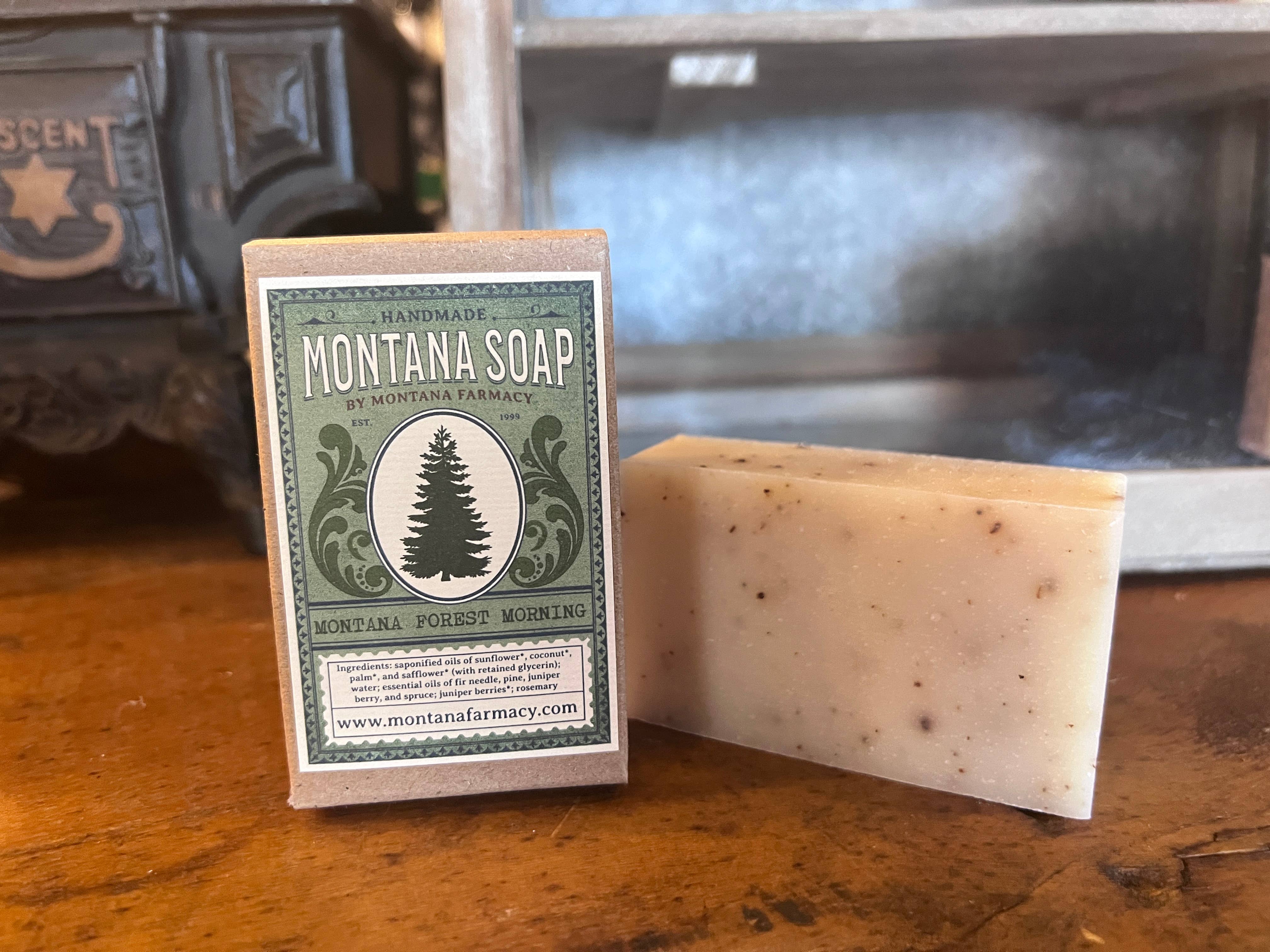 Montana Farmacy - Wholesale Zeepblok - Montana Soap Mountain Morning Mist stevig/frisse geur