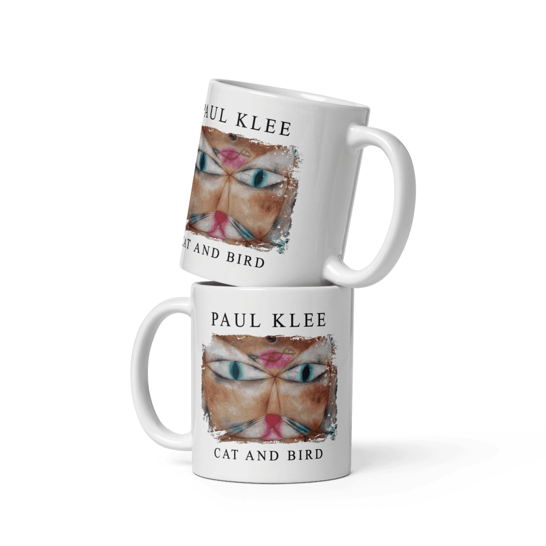 Art-O-Rama Shop – Engroshandel Kaffekrus – Paul Klee - Kat og fugl, 1928 kunstkrus6