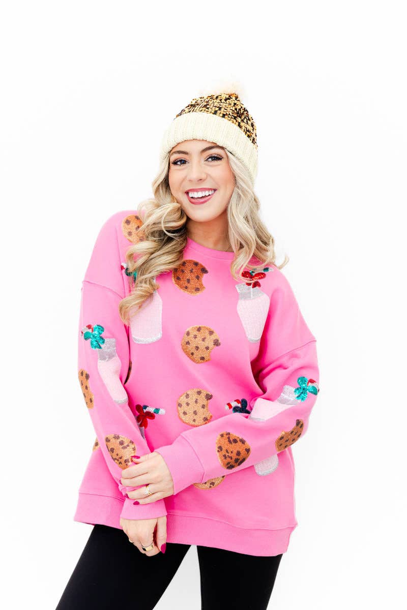 Whiskey Darling - Wholesale Sweatshirt - Women's - Cozy Cookie Crush Sweatshirt0