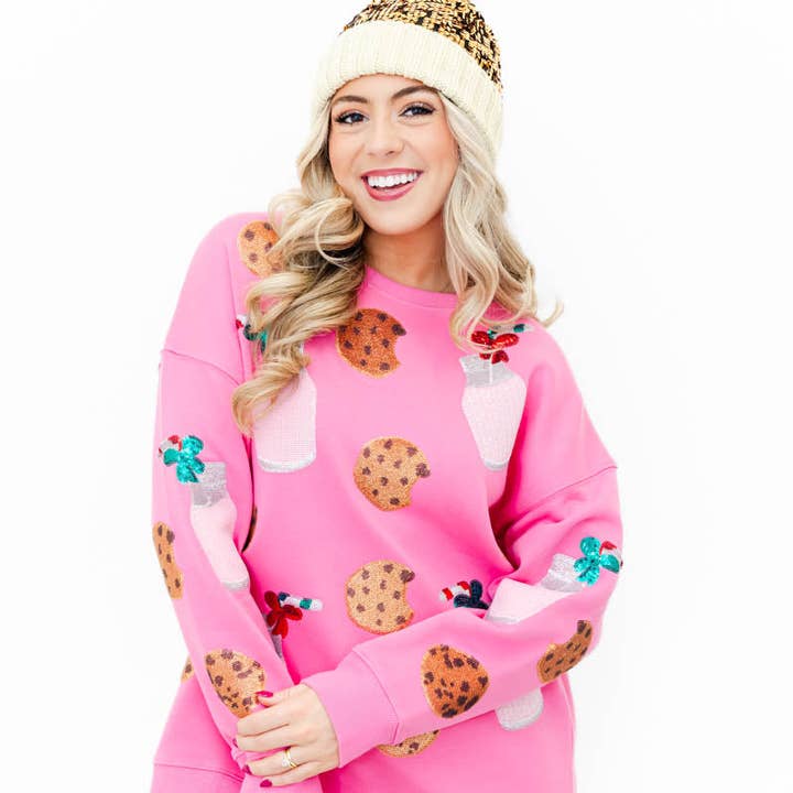 Cozy Cookie Crush Sweatshirt and other Purchase Wholesale fun size chocolate. Free Returns & Net 60 Terms on Faire trending on Faire.