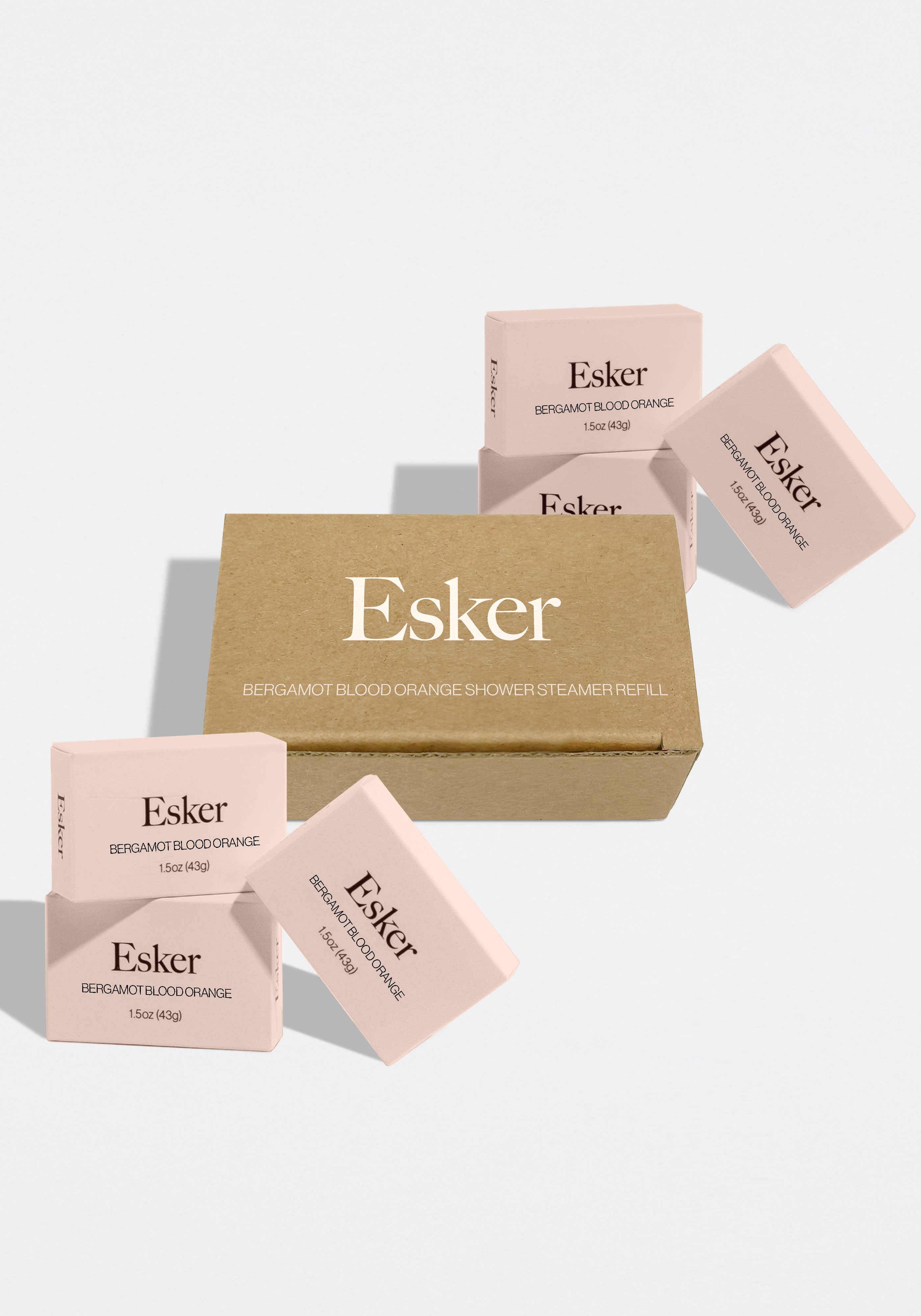 Esker – Großhandel Duschdampfer/-bombe – Nachfüllpackungen für aromatische Duschdampfer6