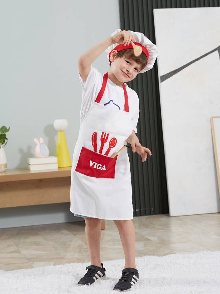 Trade Toys Limited - Wholesale Costume – Child - Viga Chef Uniform & Hat3