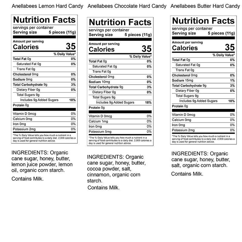 Anellabees - Vente Bonbons durs - Bonbons Durs au Miel Naturel de Printemps Nostalgique5