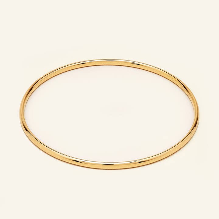 Classic Gold Bangle for wholesale by D. Louise
