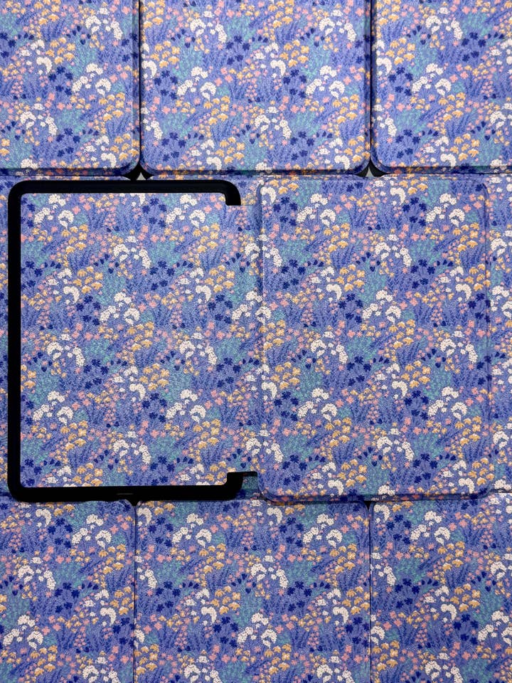 Blue Skies Floral Kindle Case for wholesale by N Embroideries