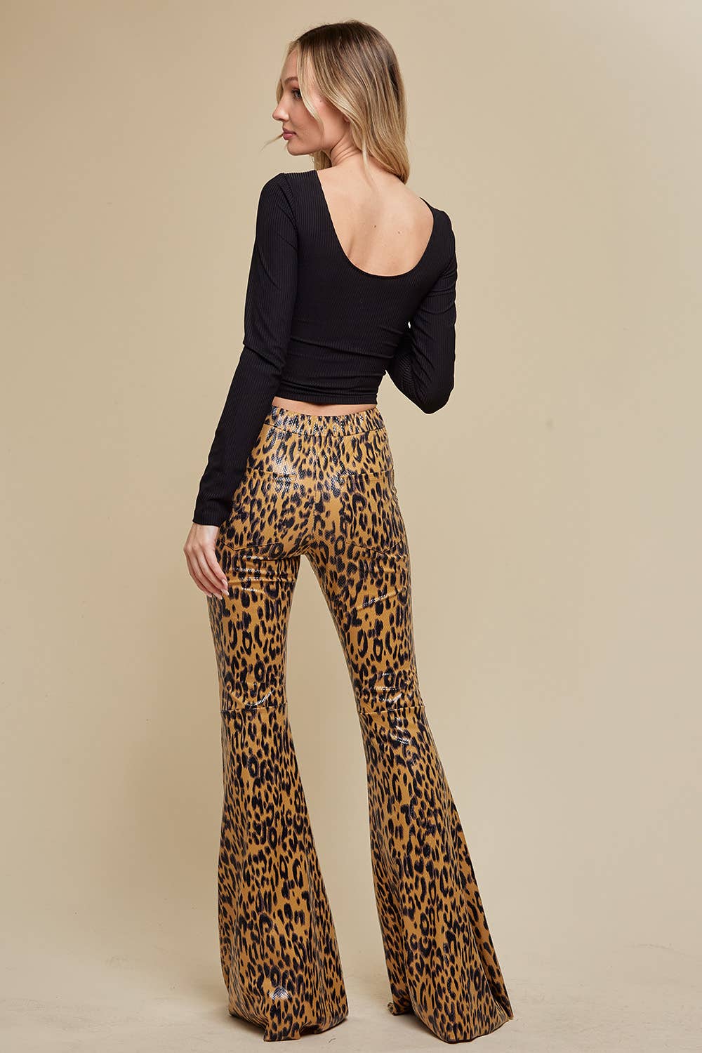 Saints & Hearts – Engroshandel Bukser - Dame – SP6111AK SENNEP DYR PRINT KLOKKE BUNDE5