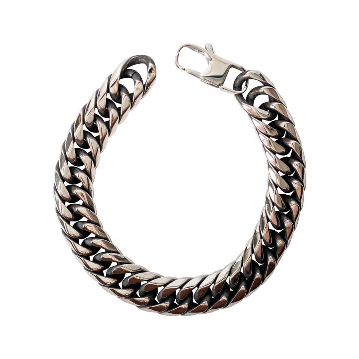 Mad Man - Wholesale Cuff Bracelet - Stainless Link Cuff