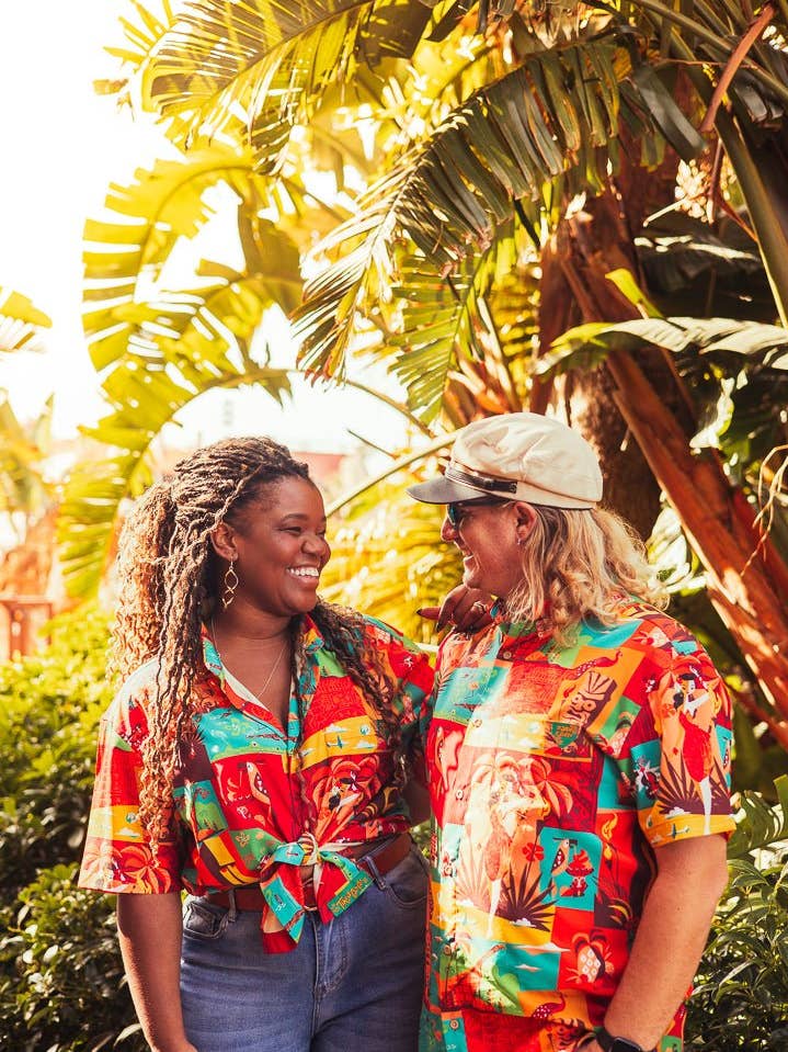 Tiki-a-Go-Go Aloha Shirt for wholesale by Park Candy