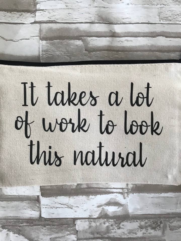 Lynlås Makeup taske- Tilbehør taske- toiletartikler pose (Copy) for engroshandel hos Works of Panglossian